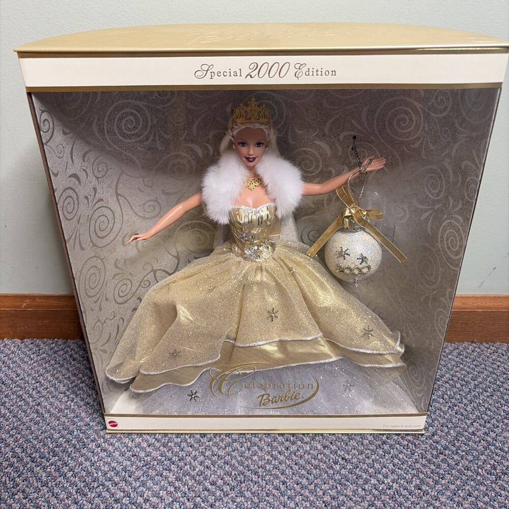 Holiday Celebration 2000 Barbie Special Edition Doll Mattel 28269